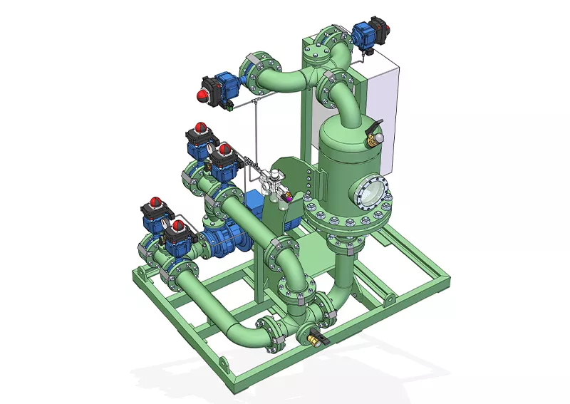 Impeller-ball zero-contact design; High-pressure pump with high-velocity flow